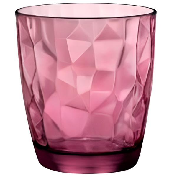 Pahar Bormioli Rocco Diamond 0.39l / Sticlă / Purple photo 1
