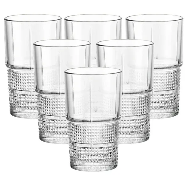 Set de pahare Bormioli Rocco Bartender 0.405l / Sticlă / Transparent photo 1