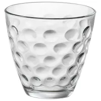 Set de pahare Bormioli Rocco Dots Acqua 0.26l / Sticlă / Transparent