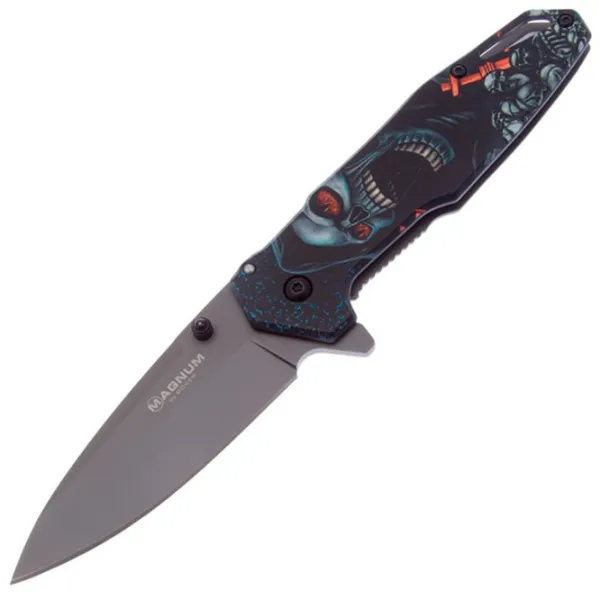 Cuțit Boker Magnum Screaming Skull 01MB230 de buzunar/ 7Cr17MoV photo 1