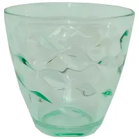 Set de pahare Bormioli Rocco Flora Acqua 0.26l / Sticlă / Green