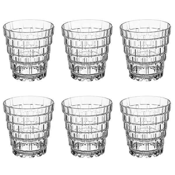 Set de pahare RCR Stack 0.31l / Cristal / Transparent photo 1 Set de pahare RCR Stack 0.31l / Cristal / Transparent photo 1