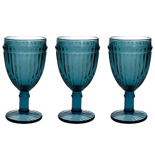 Set de pahare Tognana Dorico 0.31l / Sticlă / Blue photo 1