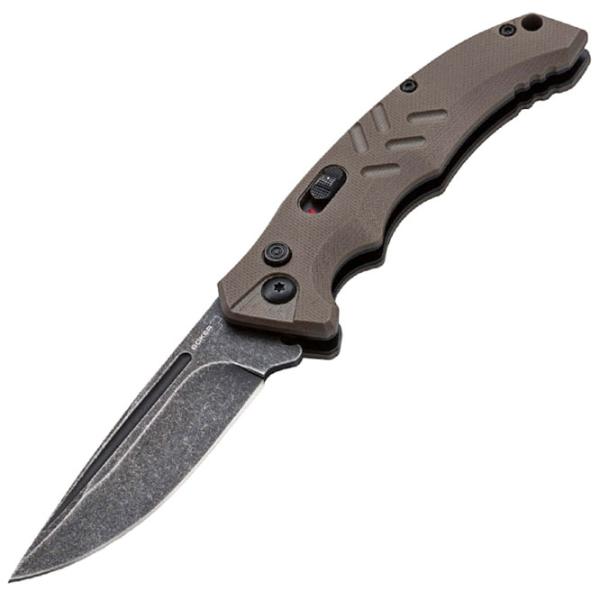 Нож Boker Plus Intention II Coyote 01BO483 карманный/ D2 photo 1 Нож Boker Plus Intention II Coyote 01BO483 карманный/ D2 photo 1