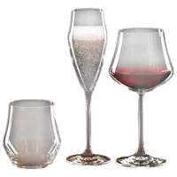 Set de pahare RCR Ego 0.43l / Cristal / Transparent