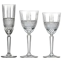 Set de pahare RCR Brilliante 0.19l / Cristal / Transparent