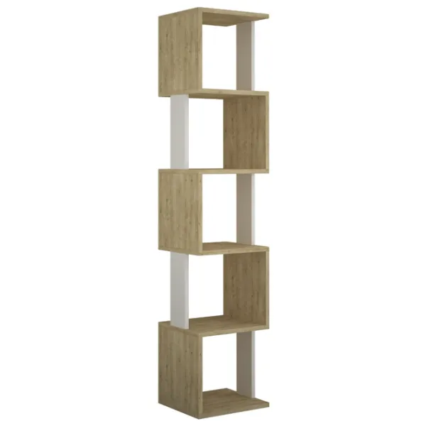Стеллаж Showdeko M.KT.02.16410.7 161см x 35см x 30см cm/ ЛДСП/ Oak photo 1 Стеллаж Showdeko M.KT.02.16410.7 161см x 35см x 30см cm/ ЛДСП/ Oak photo 1