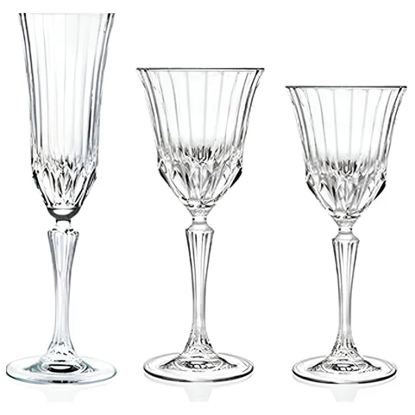 Set de pahare RCR Adagio 0.22l / Sticlă / Transparent photo 1