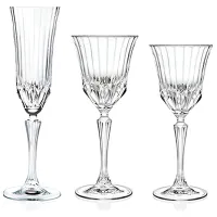 Set de pahare RCR Adagio 0.22l / Sticlă / Transparent