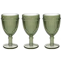 Set de pahare Tognana Dorico 0.31l / Sticlă / Green
