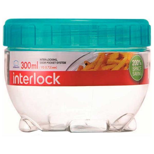 Container Ghidini Interlock 0.3 l/ Plastic/ Blue photo 1