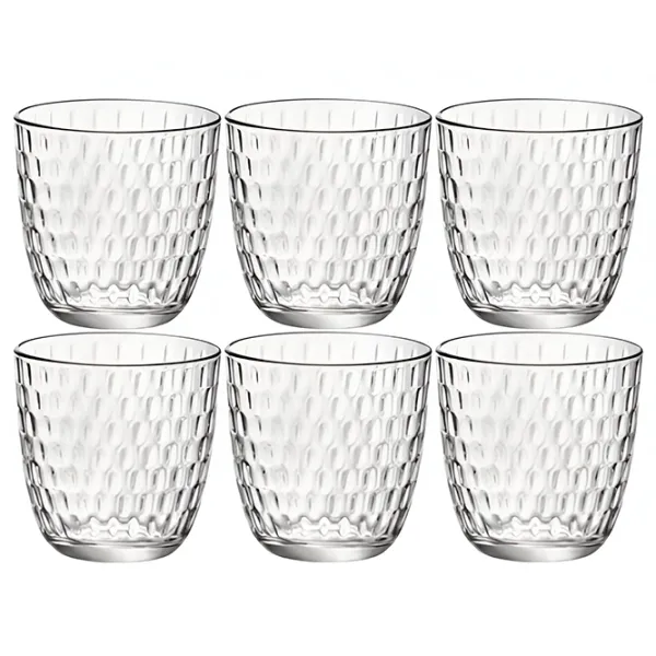 Set de pahare Bormioli Rocco Slot 0.29l / Sticlă / Transparent photo 1