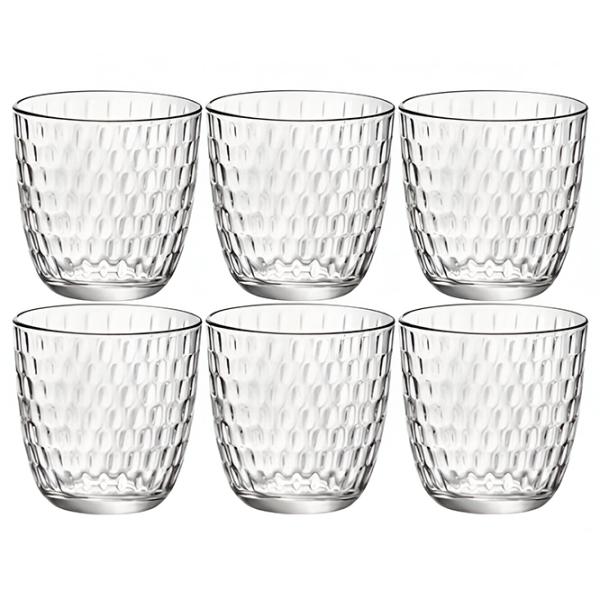 Set de pahare Bormioli Rocco Slot 0.29l / Sticlă / Transparent photo 1