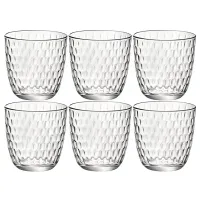 Set de pahare Bormioli Rocco Slot 0.29l / Sticlă / Transparent