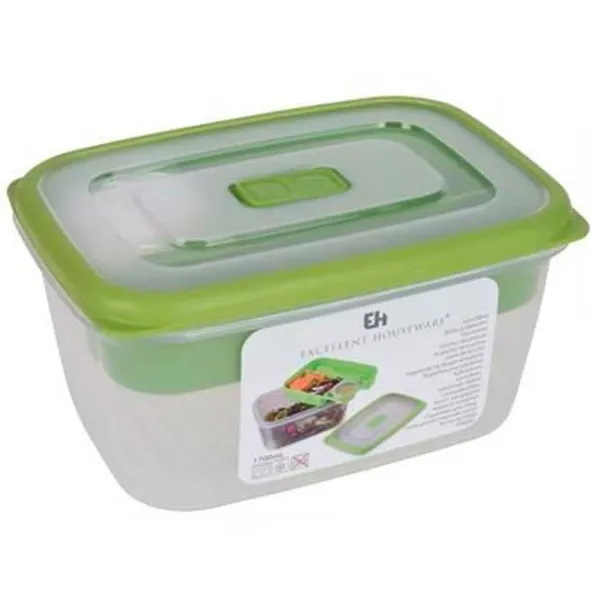 Rezervor de stocare EH 43809 1.7 l/ Plastic/ Green photo 1 Rezervor de stocare EH 43809 1.7 l/ Plastic/ Green photo 1