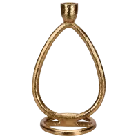 Suport pentru lumânări Gold 33106 Cantitatea în set - 1/ Metal