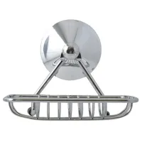 Мыльница MSV Super Ventosas Нержавеющая сталь/ Прямоугольная