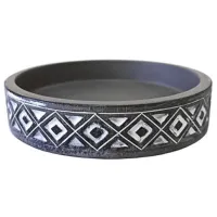 Săpunieră Tendance Ornament Ceramică/ Rotundă