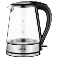 Электрочайник Ardesto EKL-F110 1.7л / Скрытый / Черный