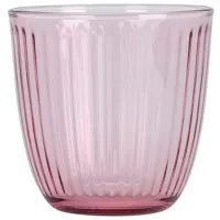 Pahar Stripe 50872 0.295l / Sticlă / Pink