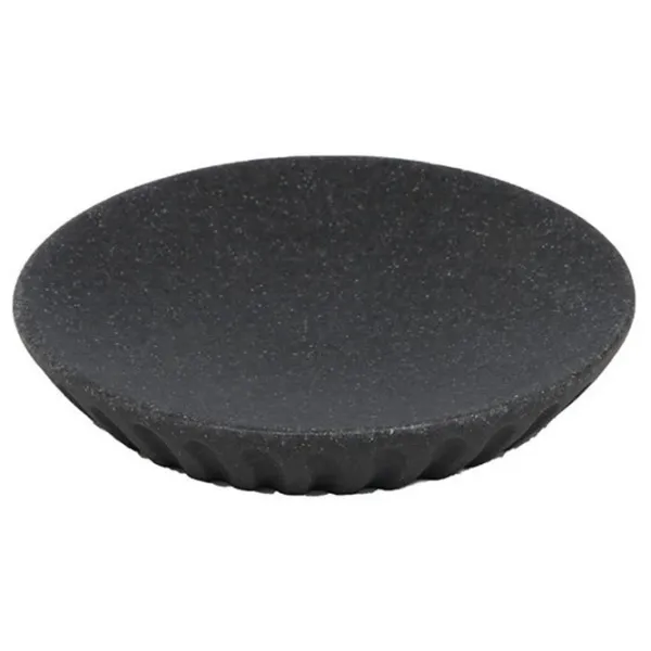 Săpunieră Tendance Dark Poliresin/ Rotundă photo 1