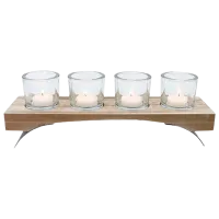 Подсвечник Christmas 48211 Количество в наборе - 5/ Стекло