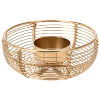 Подсвечник Gold 48284 Количество в наборе - 1/ Металл