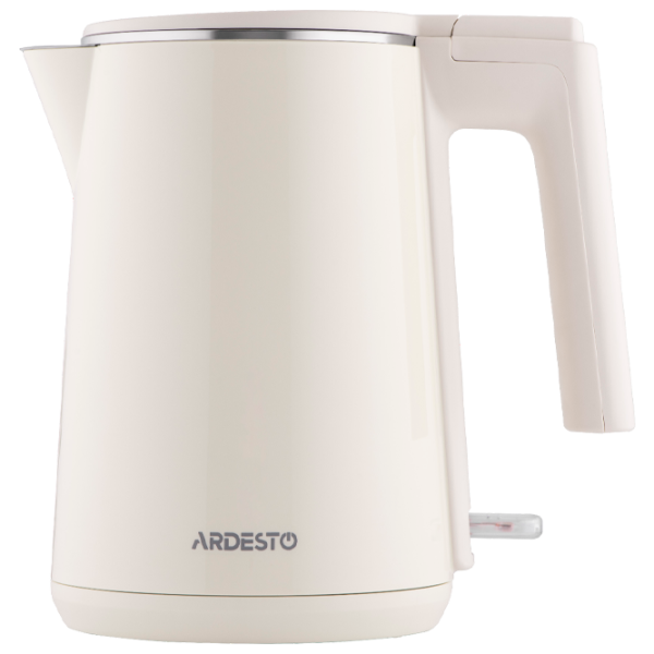 Ceainic electric Ardesto EKL-F1BG 1l / Ascuns / Beige photo 1