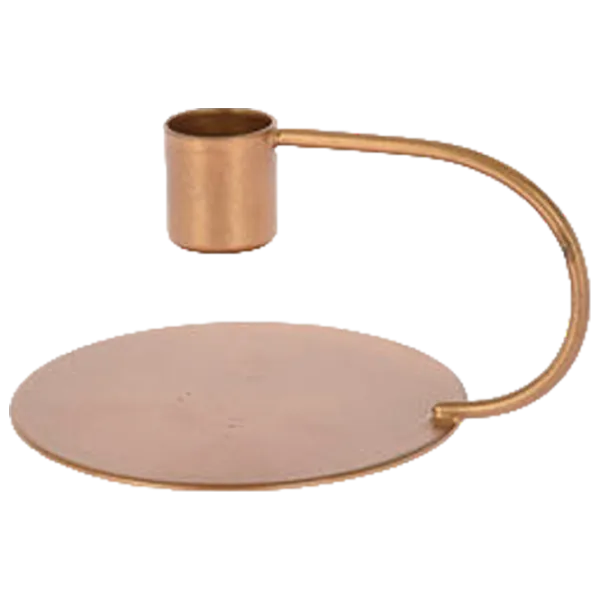 Suport pentru lumânări Gold 48290 Cantitatea în set - 1/ Metal photo 1