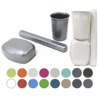 Set săpunieră Jagiello 42171 Plastic/ Dreptunghiular