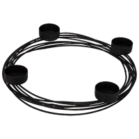 Suport pentru lumânări Promstore 12702 Cantitatea în set - 1/ Metal