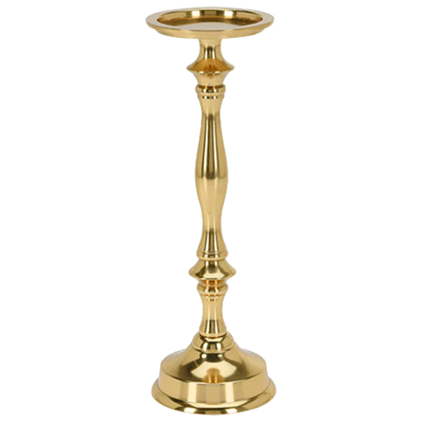 Suport pentru lumânări Gold 25846 Cantitatea în set - 1/ Metal photo 1