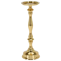 Suport pentru lumânări Gold 25846 Cantitatea în set - 1/ Metal