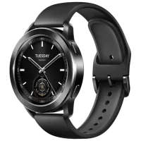 Ceas inteligent Xiaomi Watch S3 1.43"/ 47 mm/ Black - Black/ BHR7874GL