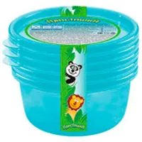 Container Bytplast 46750 0.25 l/ Plastic/ Multicolor