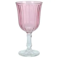 Pahar Stripe 50864 0.24l / Sticlă / Pink