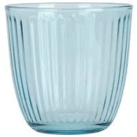 Pahar Stripe 50873 0.295l / Sticlă / Blue
