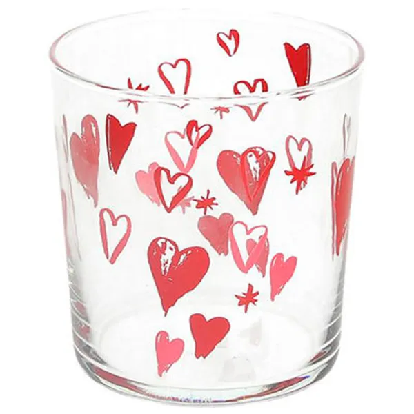 Pahar Tognana Amore Rosso 0.34l / Sticlă / Transparent photo 1 Pahar Tognana Amore Rosso 0.34l / Sticlă / Transparent photo 1