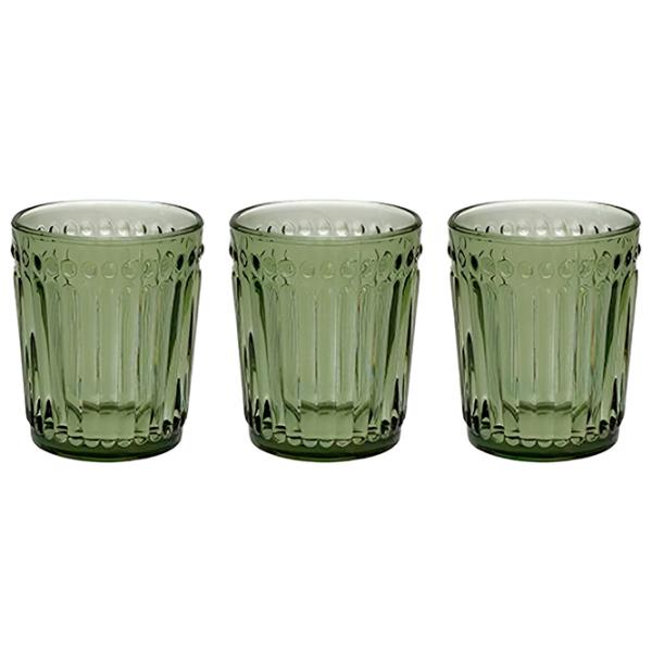 Set de pahare Tognana Dorico 0.31l / Sticlă / Green photo 1