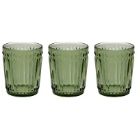 Set de pahare Tognana Dorico 0.31l / Sticlă / Green