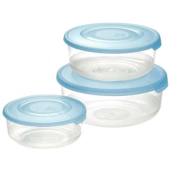 Container Tontarelli Family Food 1 l/ Plastic/ Transparent photo 1