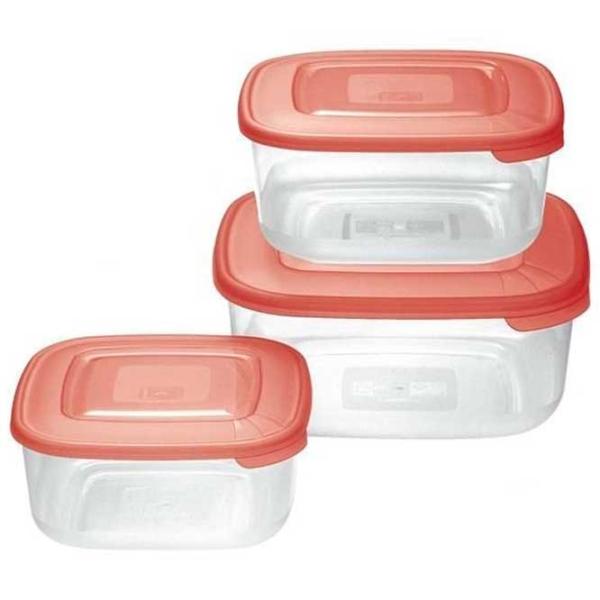 Tontarelli Family Food 0.95 l/ Plastic/ Red photo 1