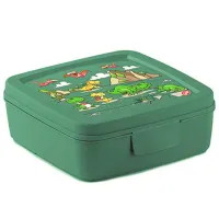 Container Snips Dinozauric 0.5 l/ Plastic/ Green