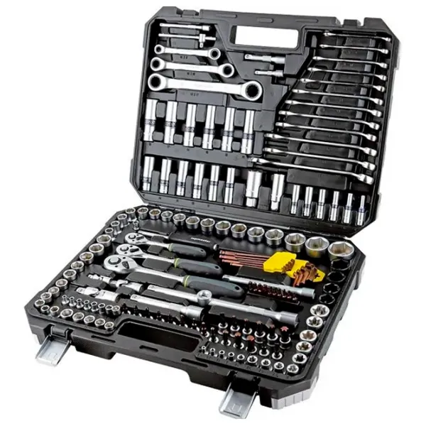 Набор ключей с трещоткой Topmaster Proffesional Количество в наборе: 150 шт. photo 1