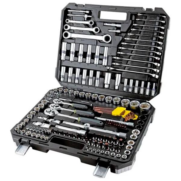 Набор ключей с трещоткой Topmaster Proffesional Количество в наборе: 150 шт. photo 1