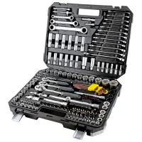 Набор ключей с трещоткой Topmaster Proffesional Количество в наборе: 150 шт.