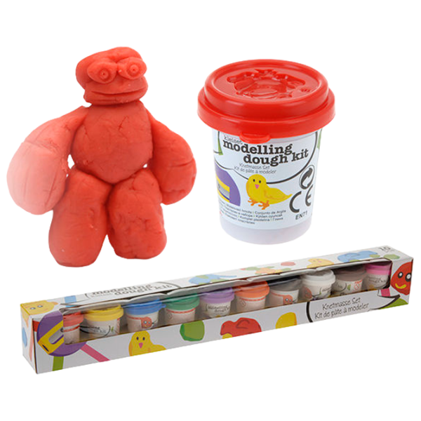 Set de creație Free&Easy Modelling Dough Kit 48022 3+/ Multicolor Red photo 1