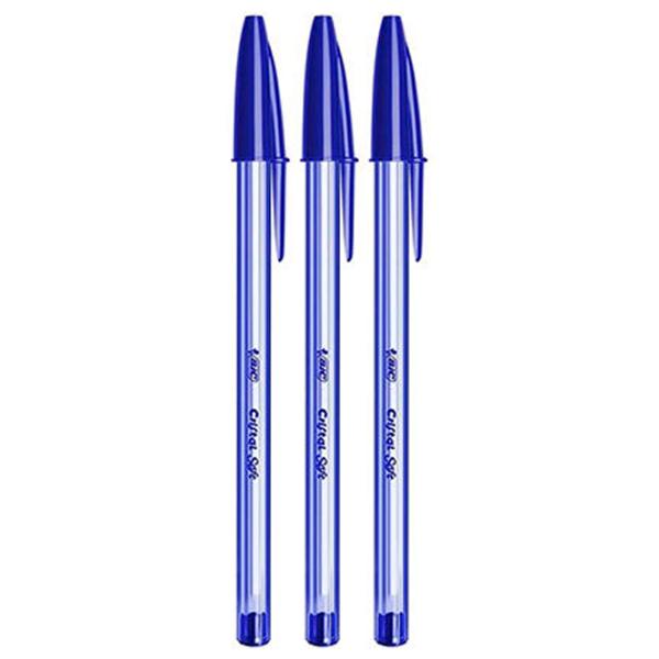 Набор шариковых ручек BIC Cristal Soft Количество в наборе - 3 photo 1 Набор шариковых ручек BIC Cristal Soft Количество в наборе - 3 photo 1