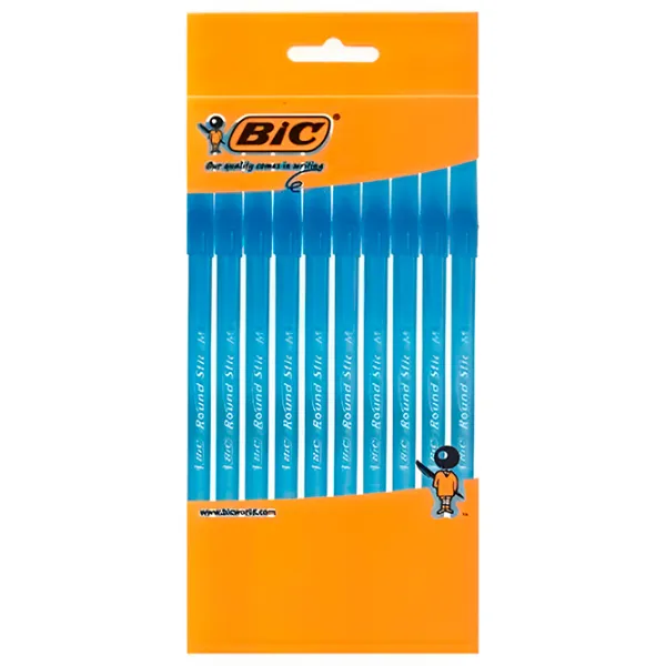 Set pixuri cu bila BIC Round Stic Cantitatea în set - 10 photo 1