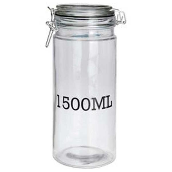 Rezervor de stocare EH 39595 1.5 l/ Sticlă/ Transparent photo 1 Rezervor de stocare EH 39595 1.5 l/ Sticlă/ Transparent photo 1